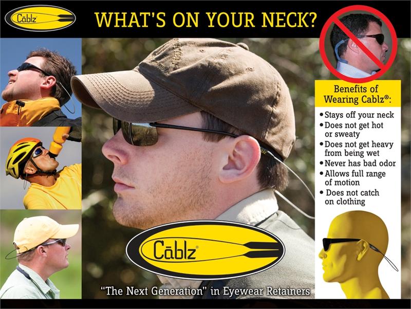 Cablz Original Style Cable Eyewear Retention System