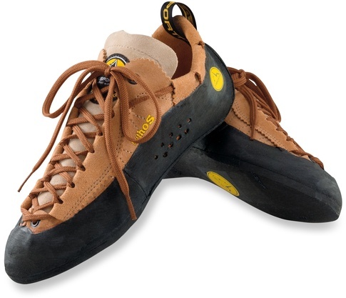 old school climbing shoes